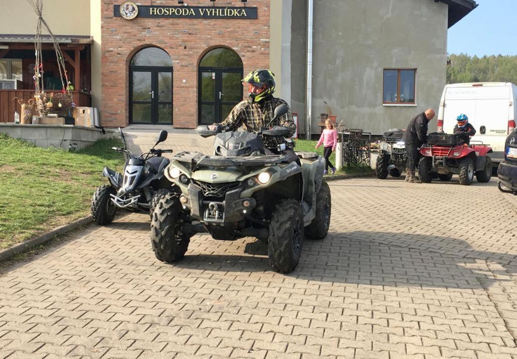 Pension Vyhlidka Klášterec nad Ohří Eksteriør billede